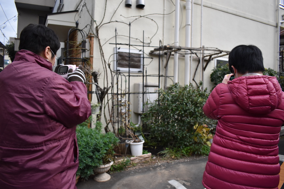 なりきりさつえいクラブがかつどうしているようす