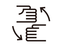 手話通訳(手話の見やすい席)